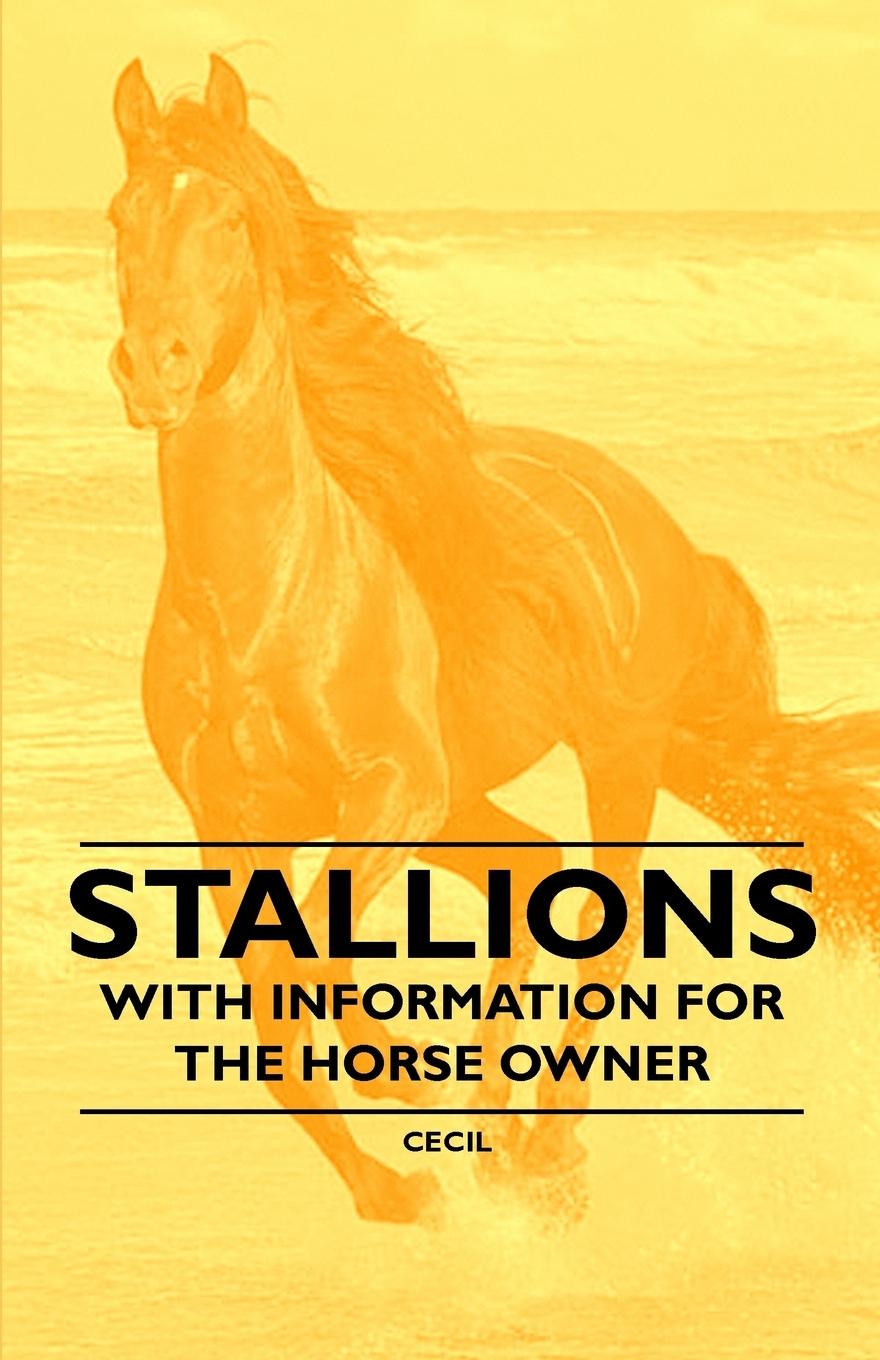 Vorderes Coverbild Stallions - With Information for the Horse Owner