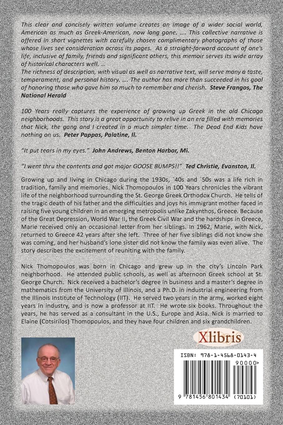 Rückseitencover 100 Years