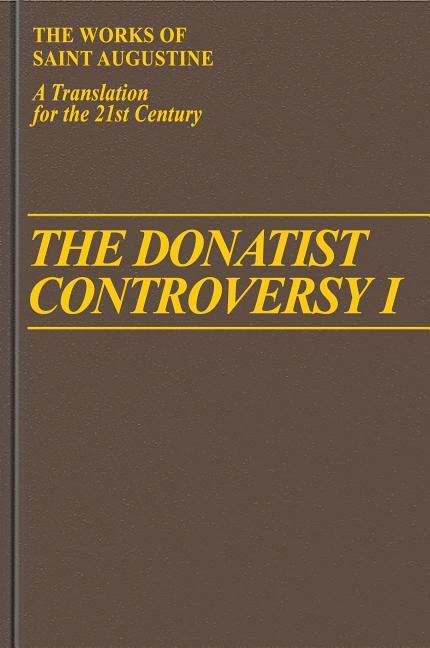 Vorderes Coverbild The Donatist Controversy I