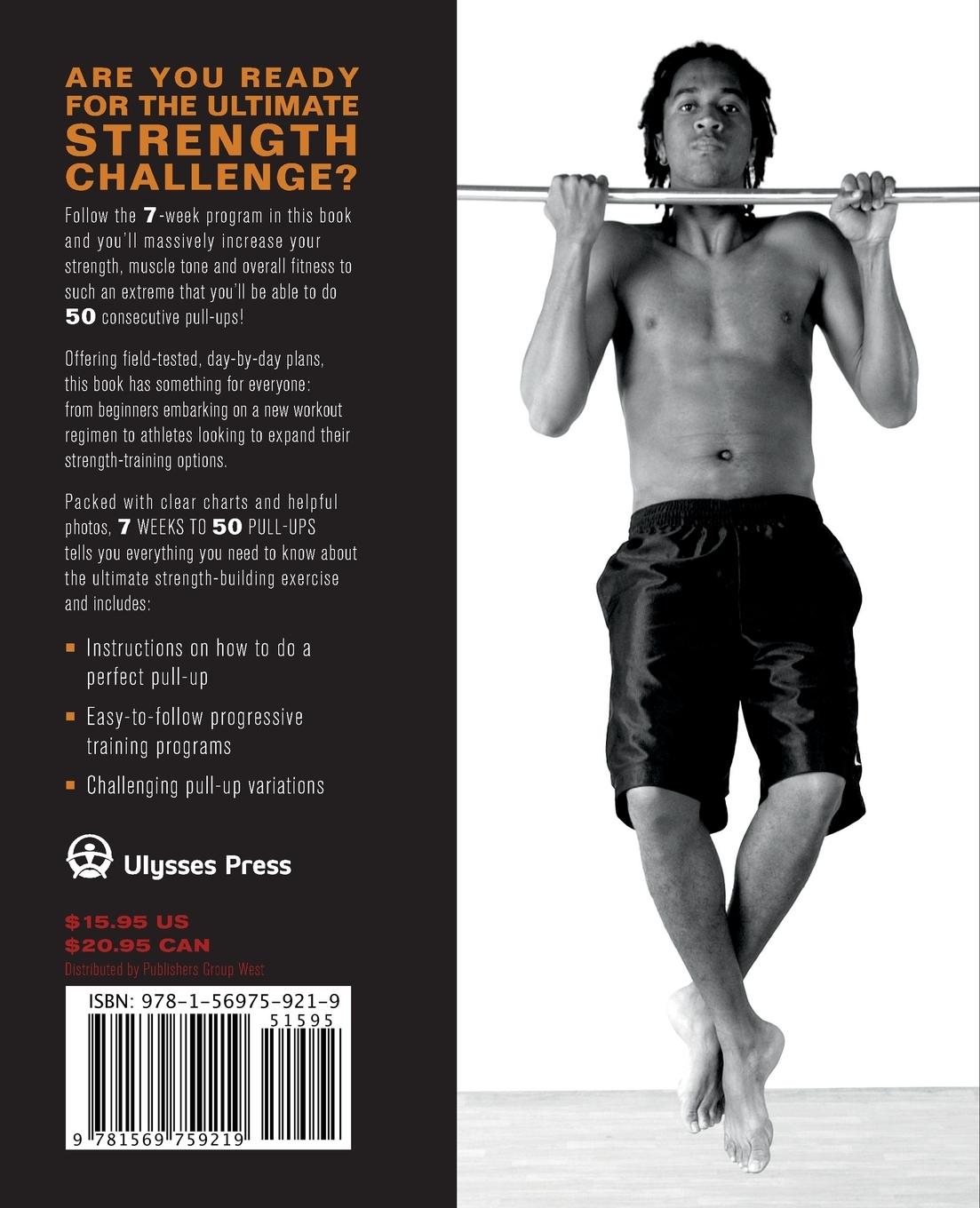 Rückseitencover 7 Weeks to 50 Pull-Ups