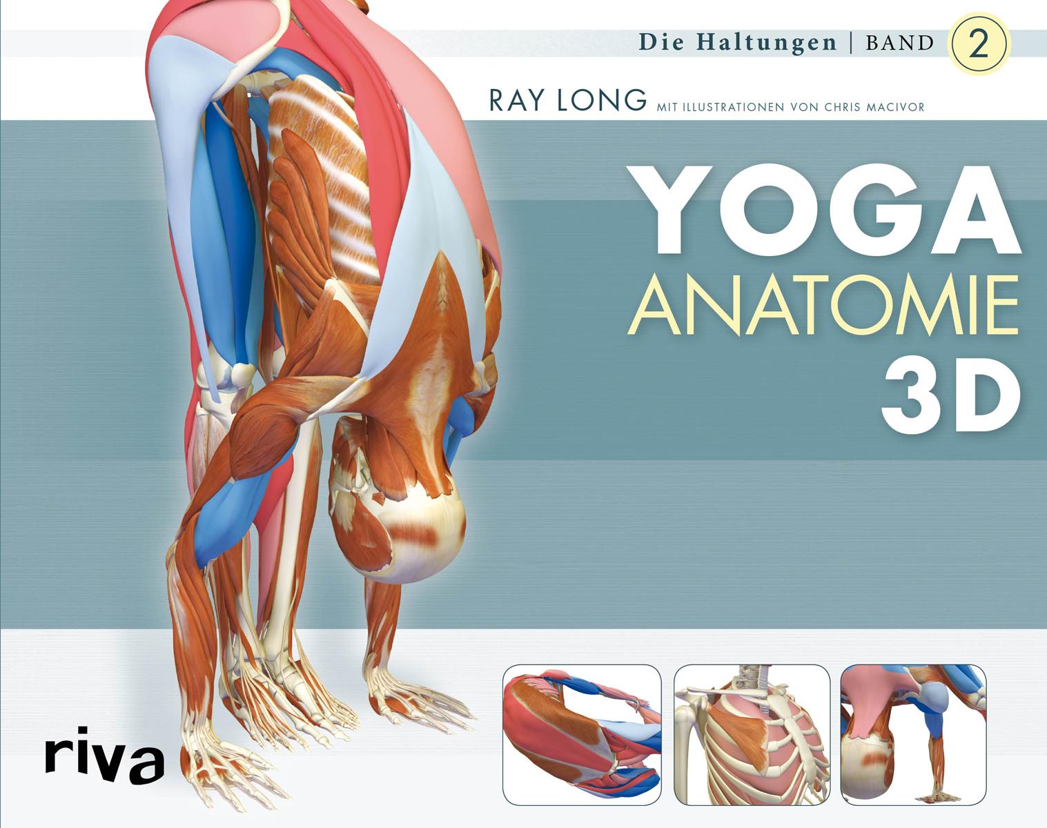 Vorderes Coverbild Yoga-Anatomie 3D 02. Die Haltungen
