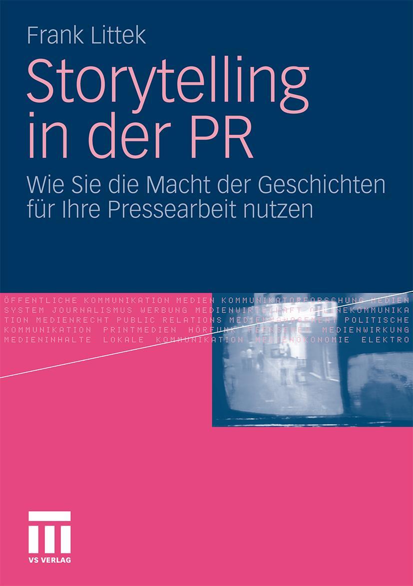 Vorderes Coverbild Storytelling in der PR