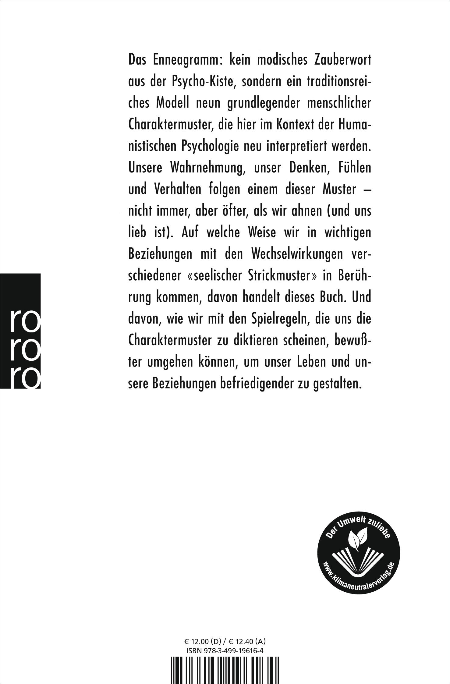 Rückseitencover Das Enneagramm unserer Beziehungen