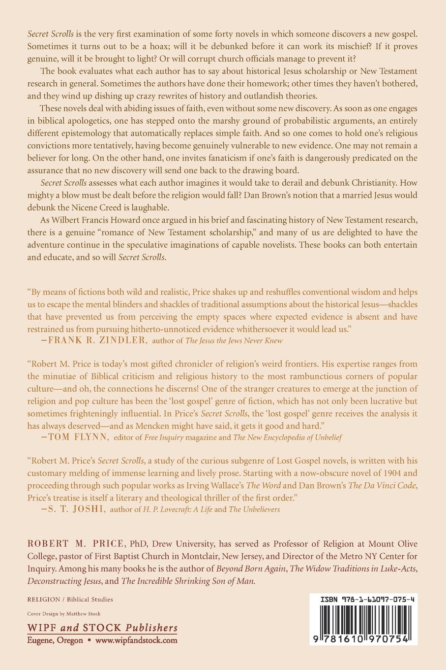 Rückseitencover Secret Scrolls