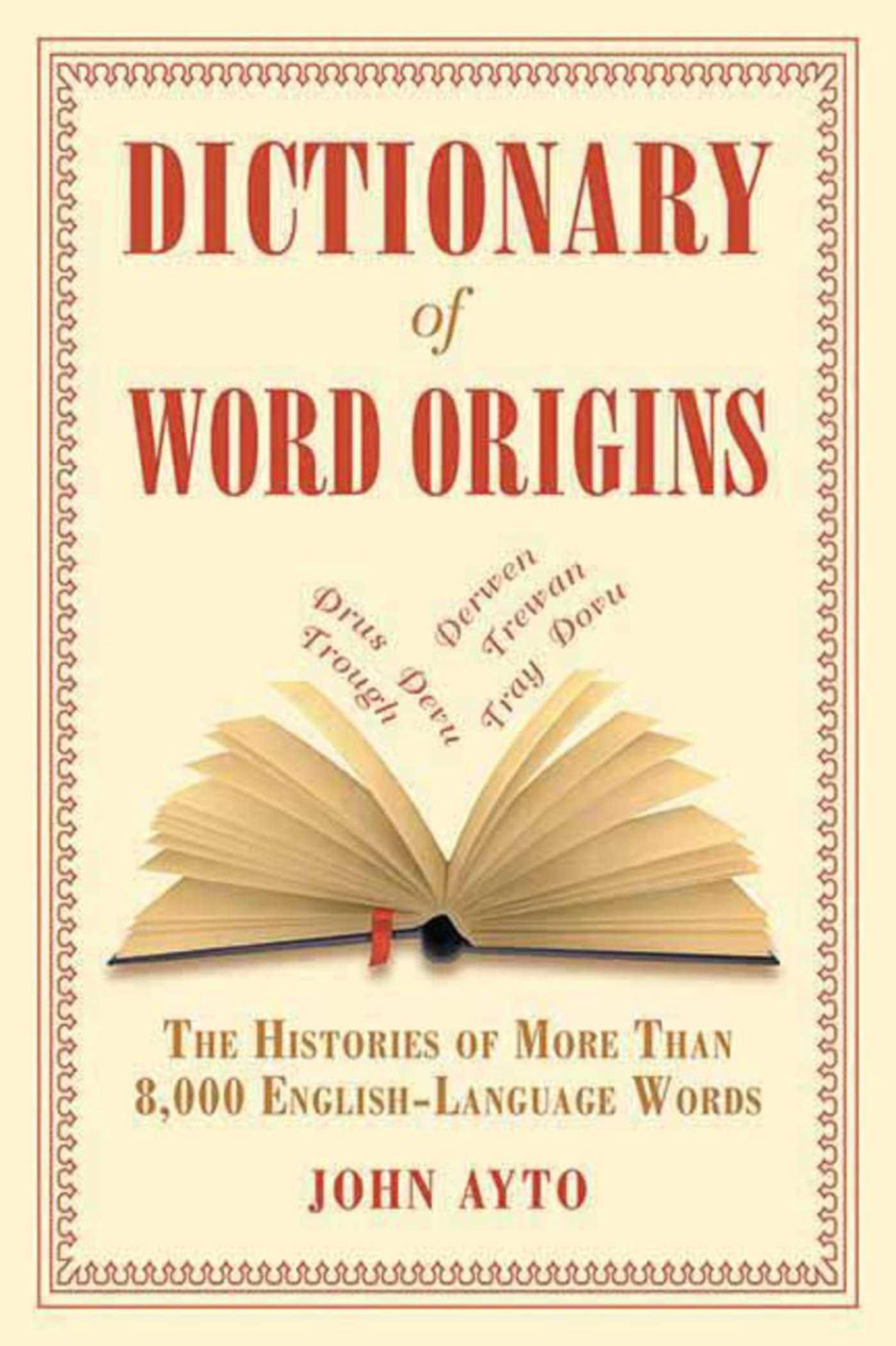 Vorderes Coverbild Dictionary of Word Origins