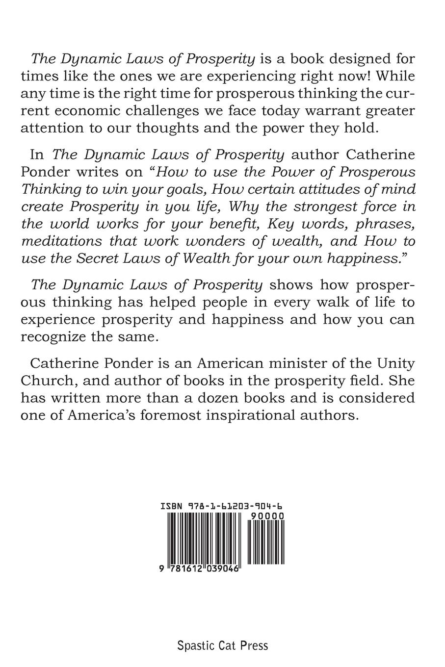 Rückseitencover The Dynamic Laws of Prosperity