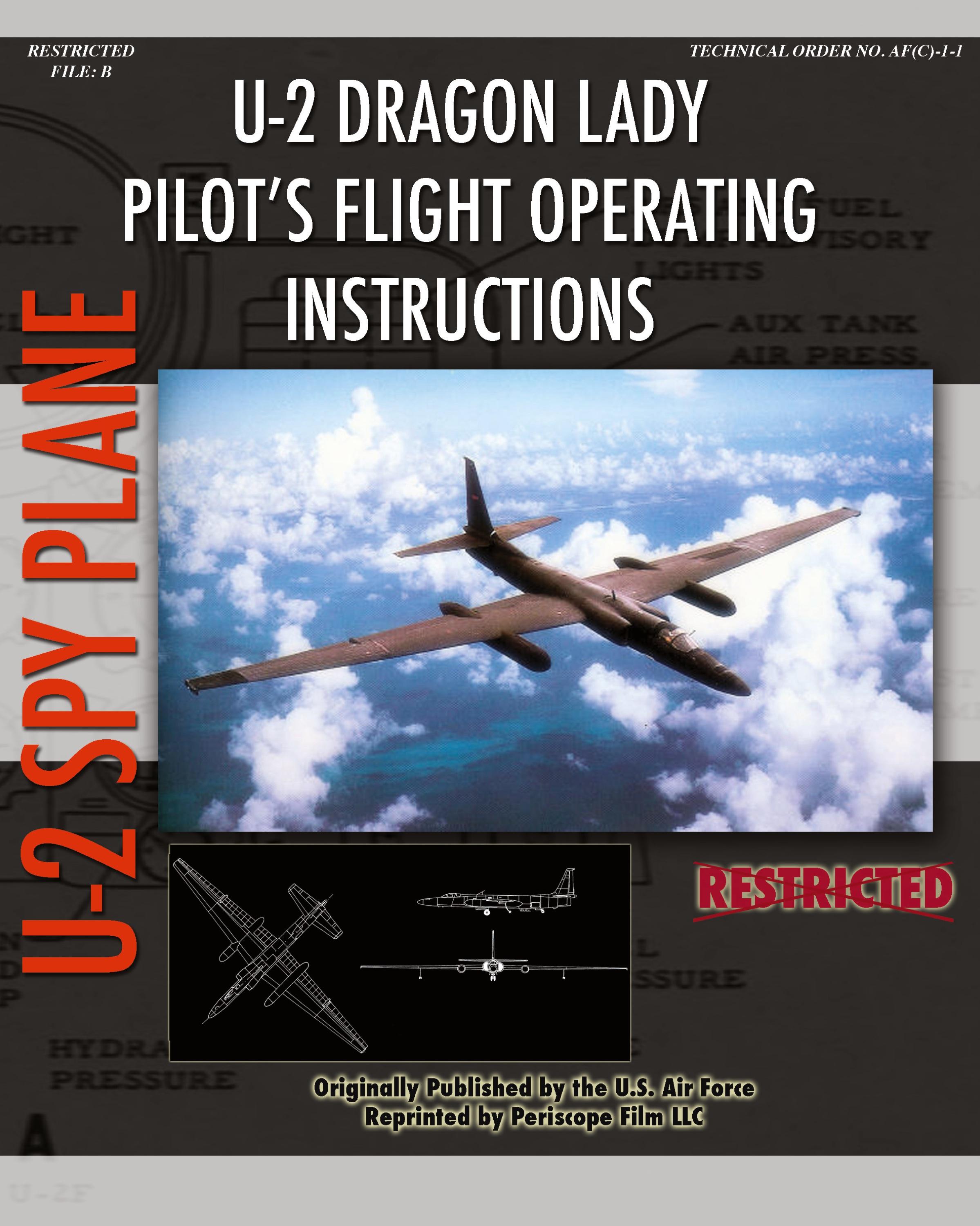 Vorderes Coverbild U-2 Dragon Lady Pilot's Flight Operating Instructions