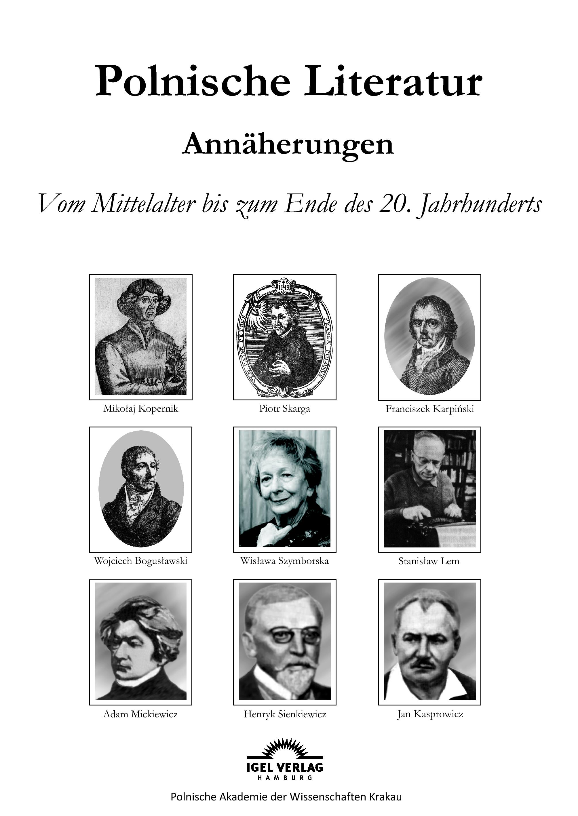 Vorderes Coverbild Polnische Literaturgeschichte: Eine Annäherung