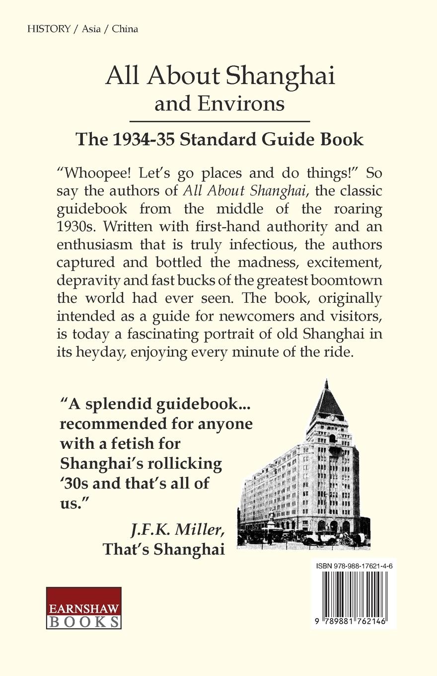 Rückseitencover All About Shanghai and Environs
