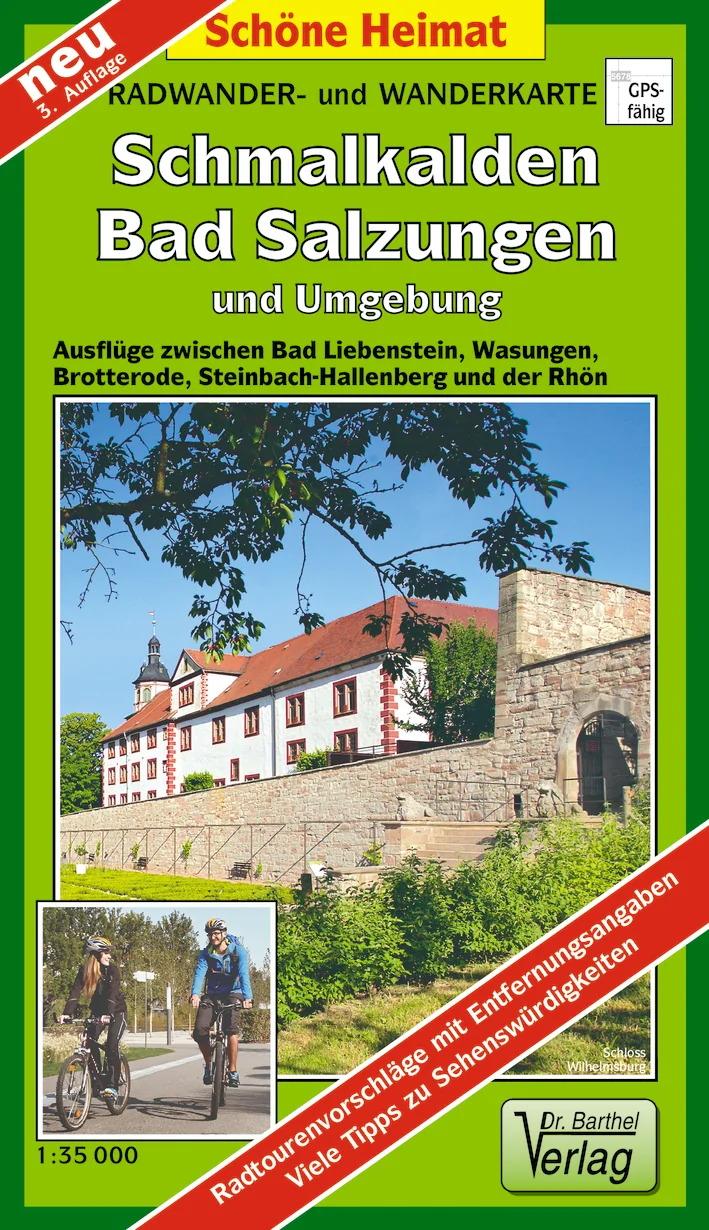 Vorderes Coverbild Schmalkalden, Bad Salzungen und Umgebung 1 : 35 000 Radwander- und Wanderkarte