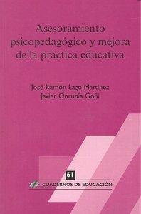 Vorderes Coverbild Asesoramiento psicopedagógico y mejora de la práctica educativa