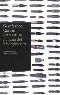 Vorderes Coverbild Letteratura italiana del Risorgimento