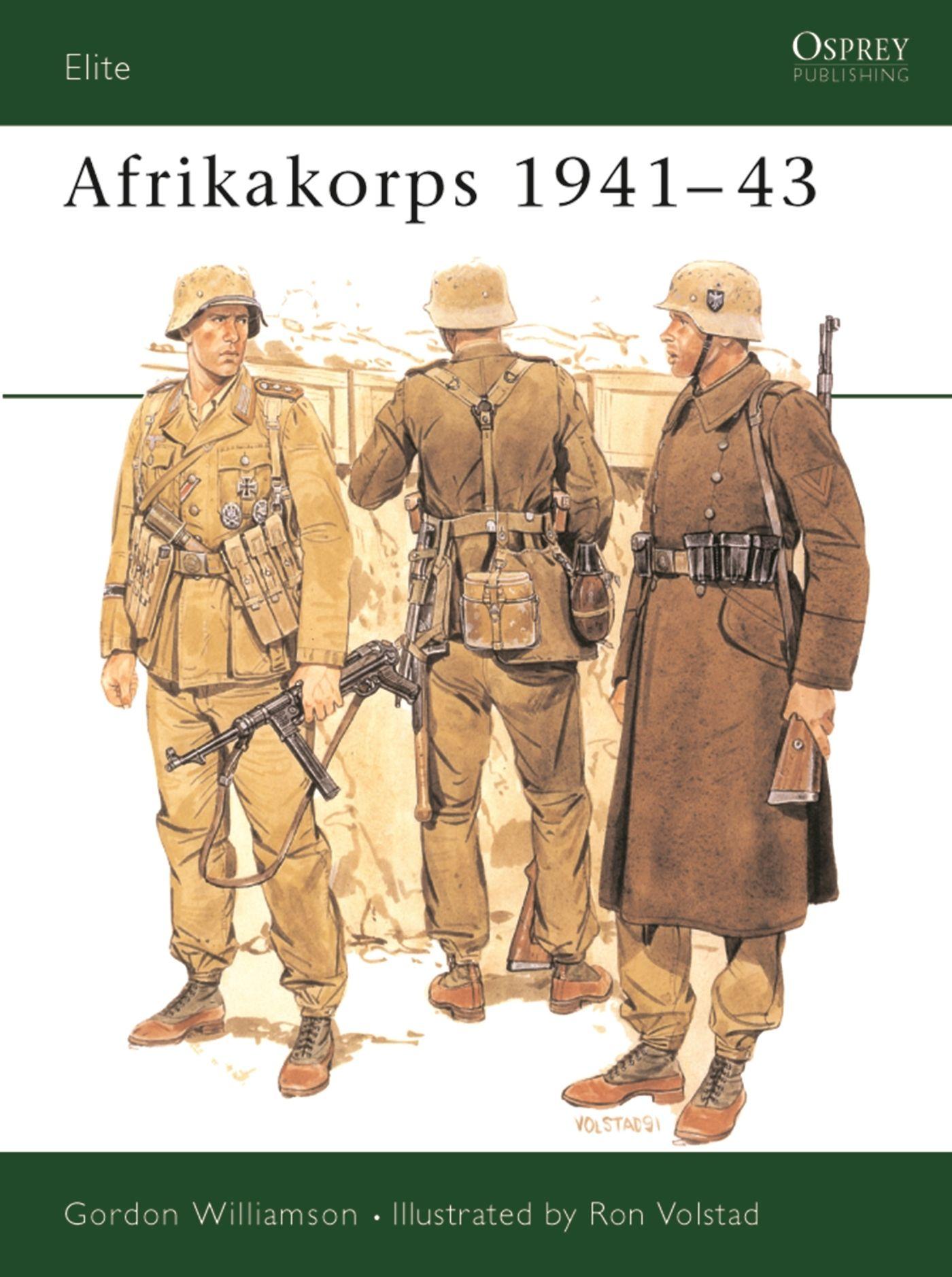 Vorderes Coverbild Afrikakorps 1941 43