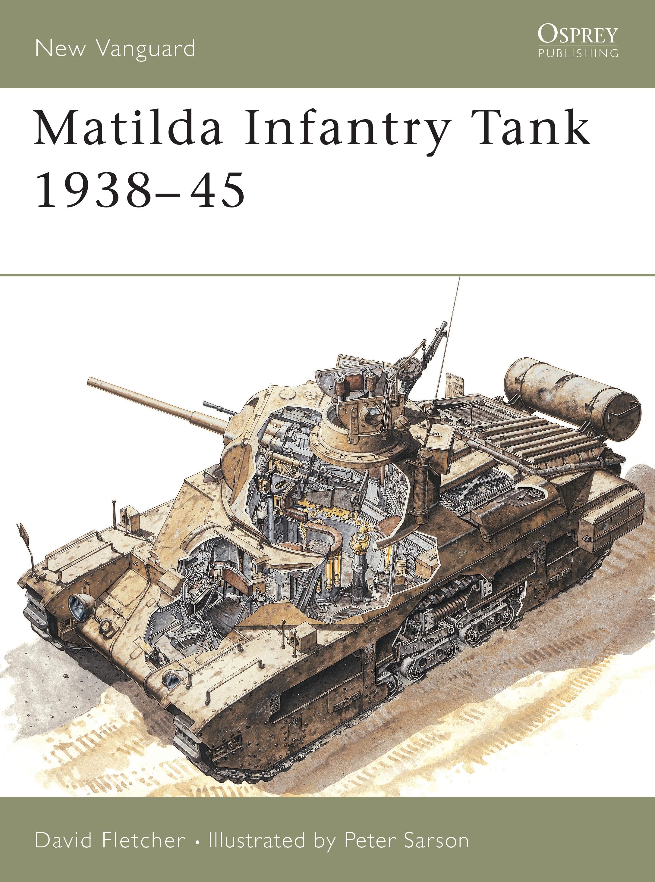 Vorderes Coverbild Matilda Infantry Tank 1938-45