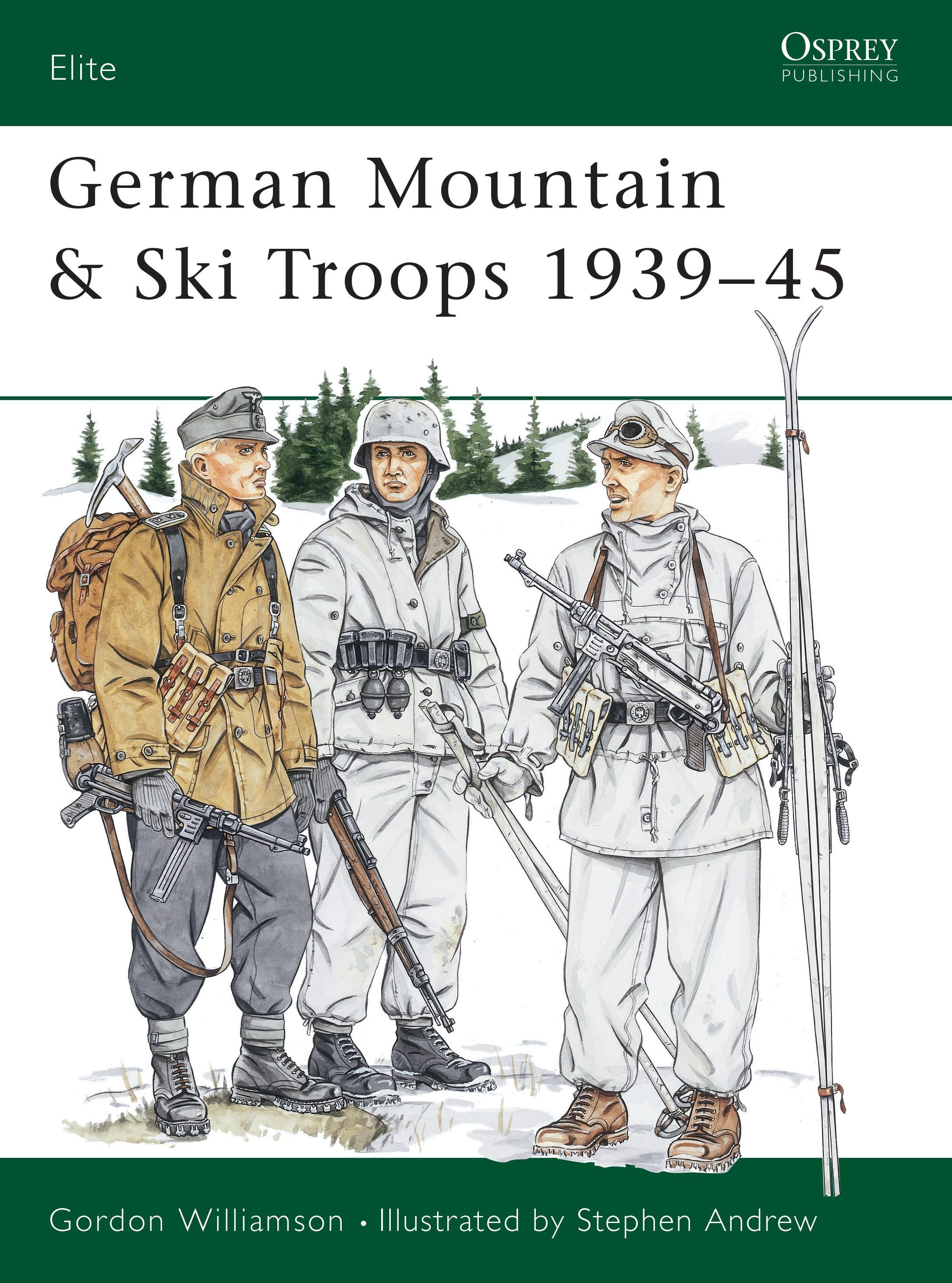 Vorderes Coverbild German Mountain & Ski Troops 1939-45