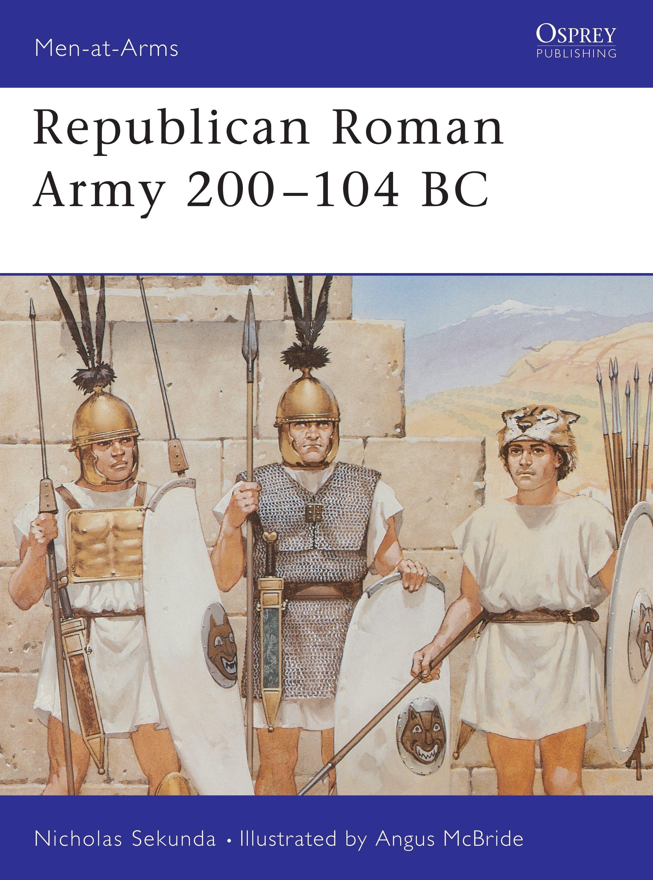 Vorderes Coverbild Republican Roman Army 200-104 BC