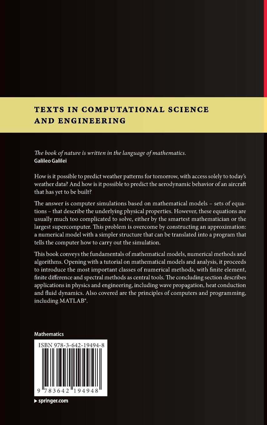 Rückseitencover Fundamentals of Scientific Computing