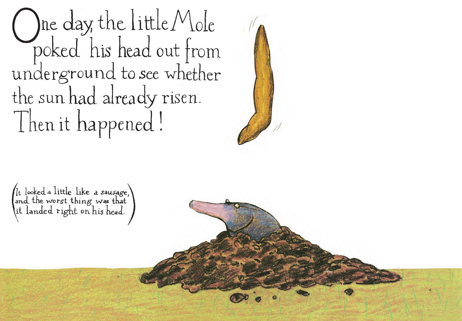 Beispielinhalt (Bild) The Story of the Little Mole who knew it was none of his business