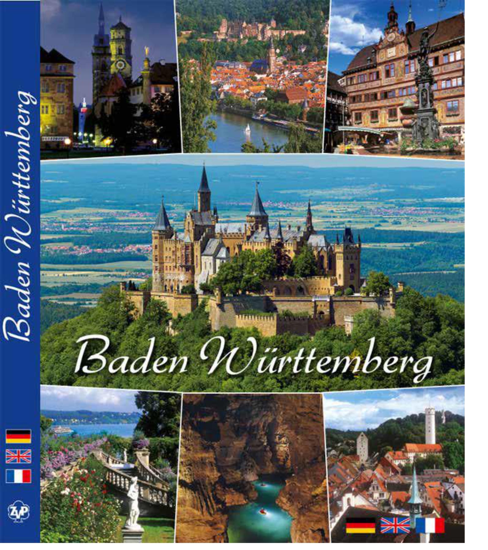 Vorderes Coverbild Baden-Württemberg im Farbbild
