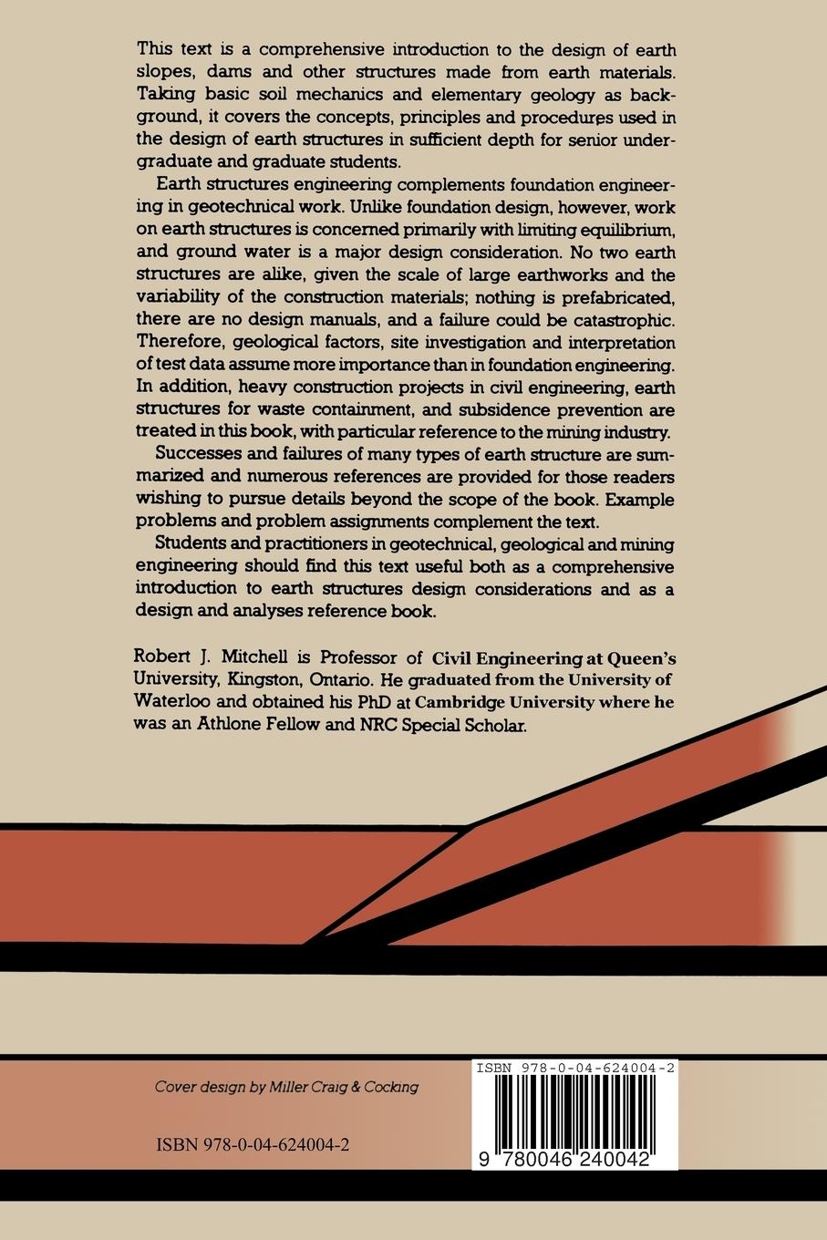 Rückseitencover Earth Structures Engineering