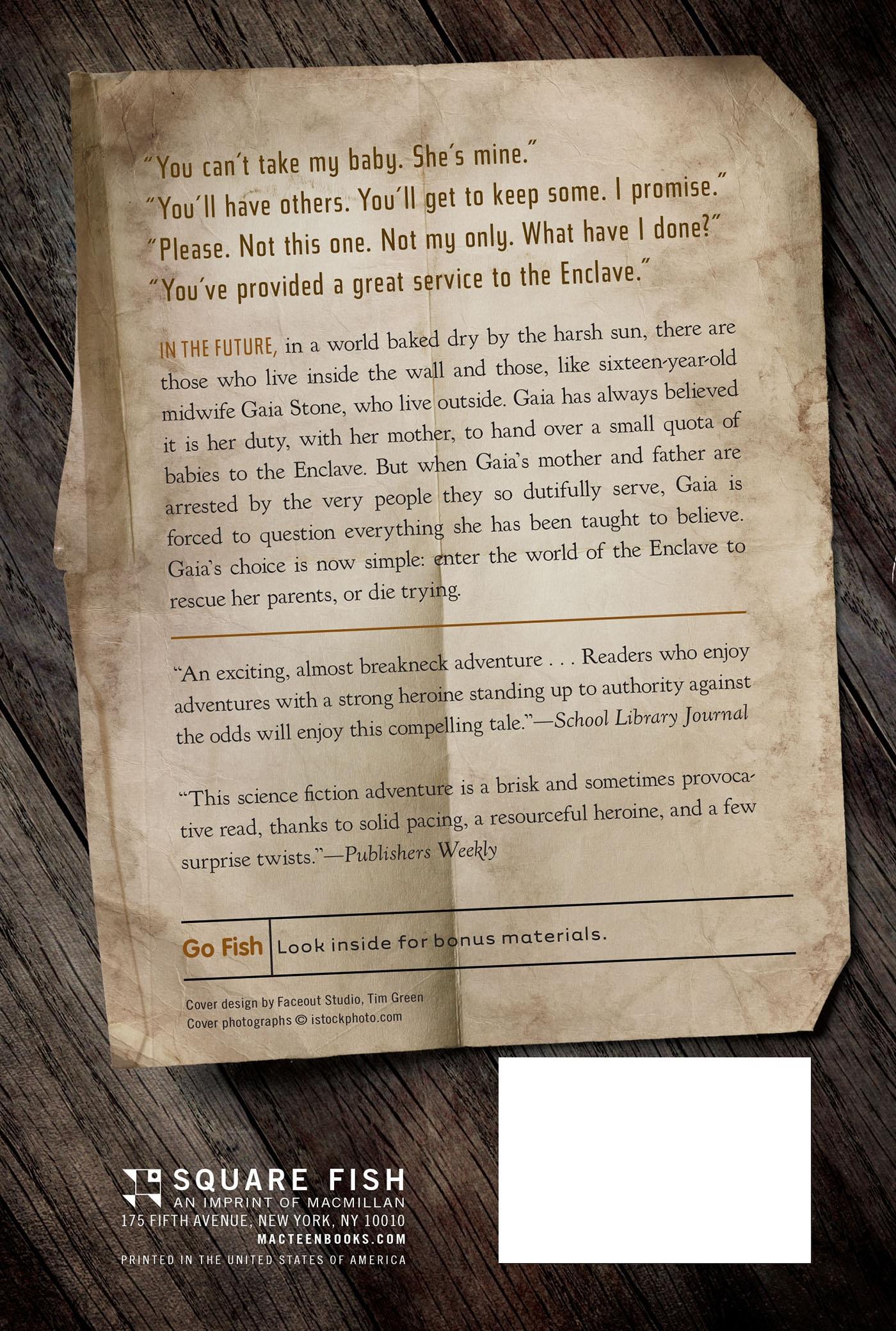 Rückseitencover Birthmarked