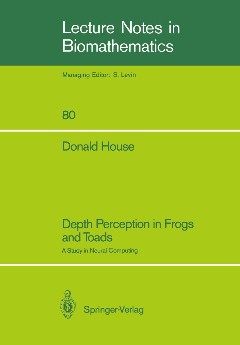 Vorderes Coverbild Depth Perception in Frogs and Toads