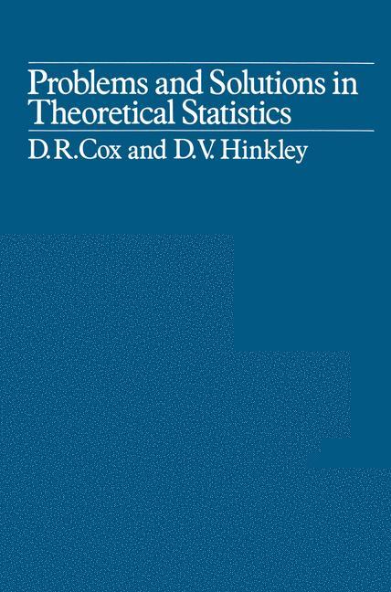 Vorderes Coverbild Problems and Solutions in Theoretical Statistics