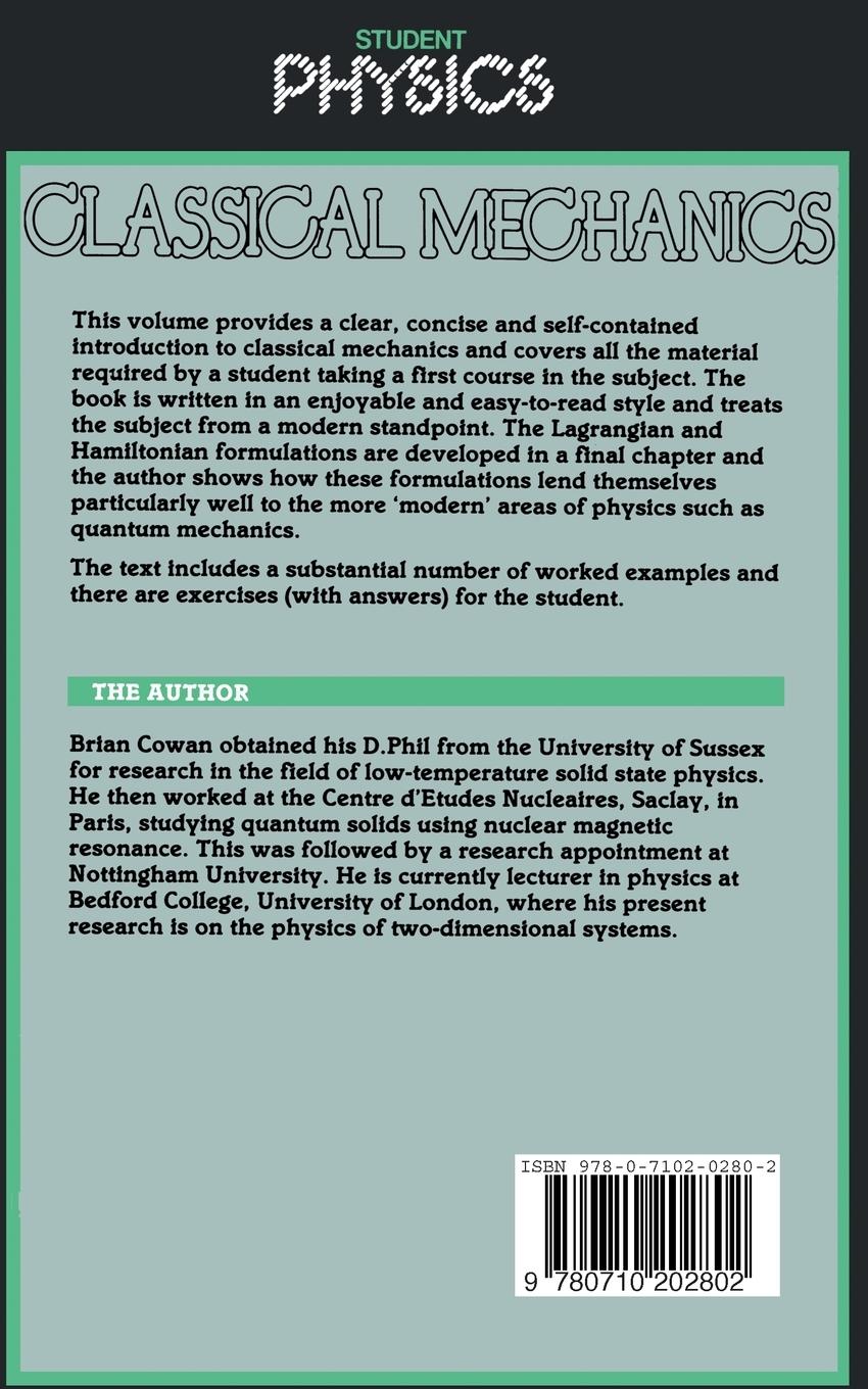Rückseitencover Classical Mechanics