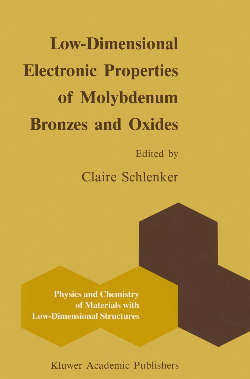 Vorderes Coverbild Low-Dimensional Electronic Properties of Molybdenum Bronzes and Oxides