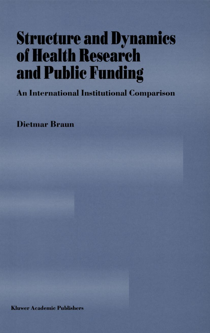 Vorderes Coverbild Structure and Dynamics of Health Research and Public Funding