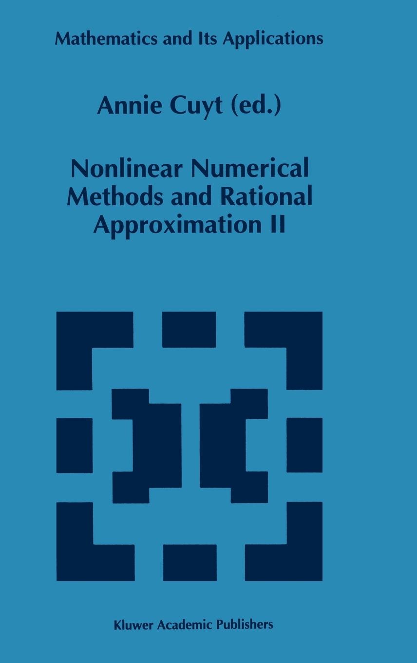 Vorderes Coverbild Nonlinear Numerical Methods and Rational Approximation II