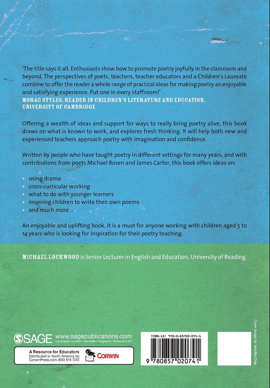 Rückseitencover Bringing Poetry Alive