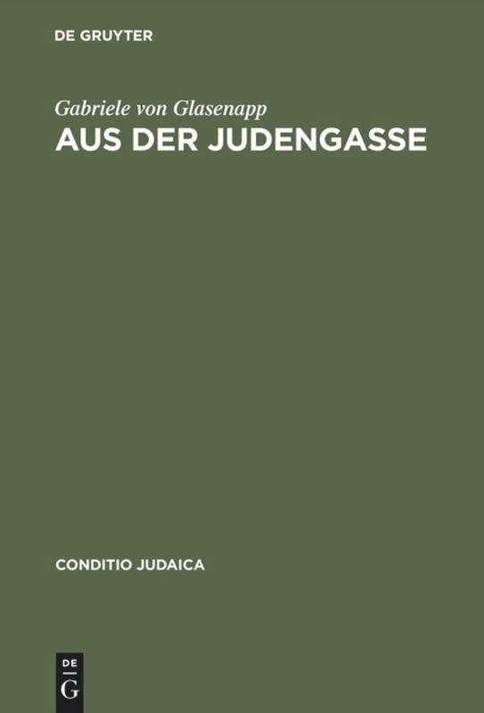 Vorderes Coverbild Aus der Judengasse