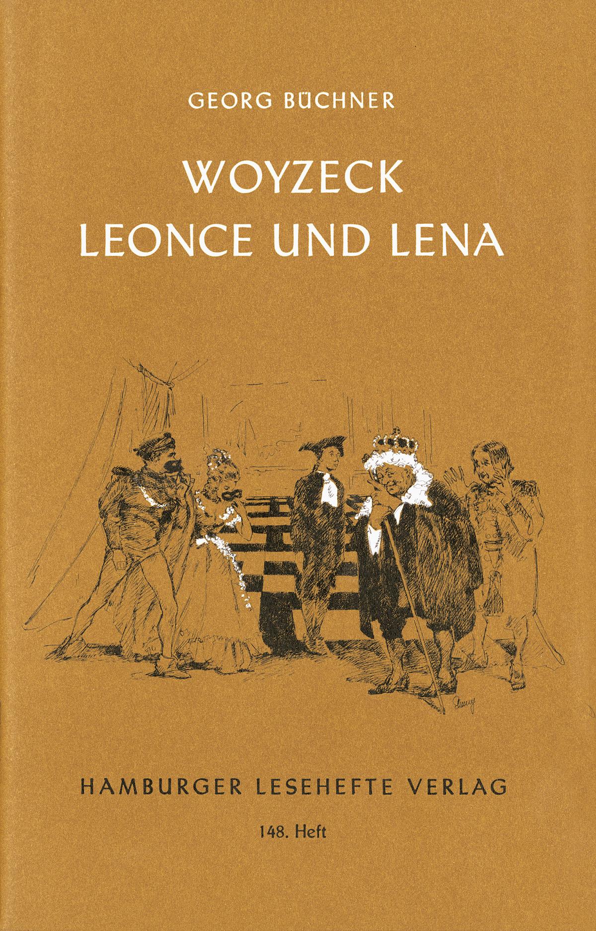 Vorderes Coverbild Woyzeck. Leonce und Lena