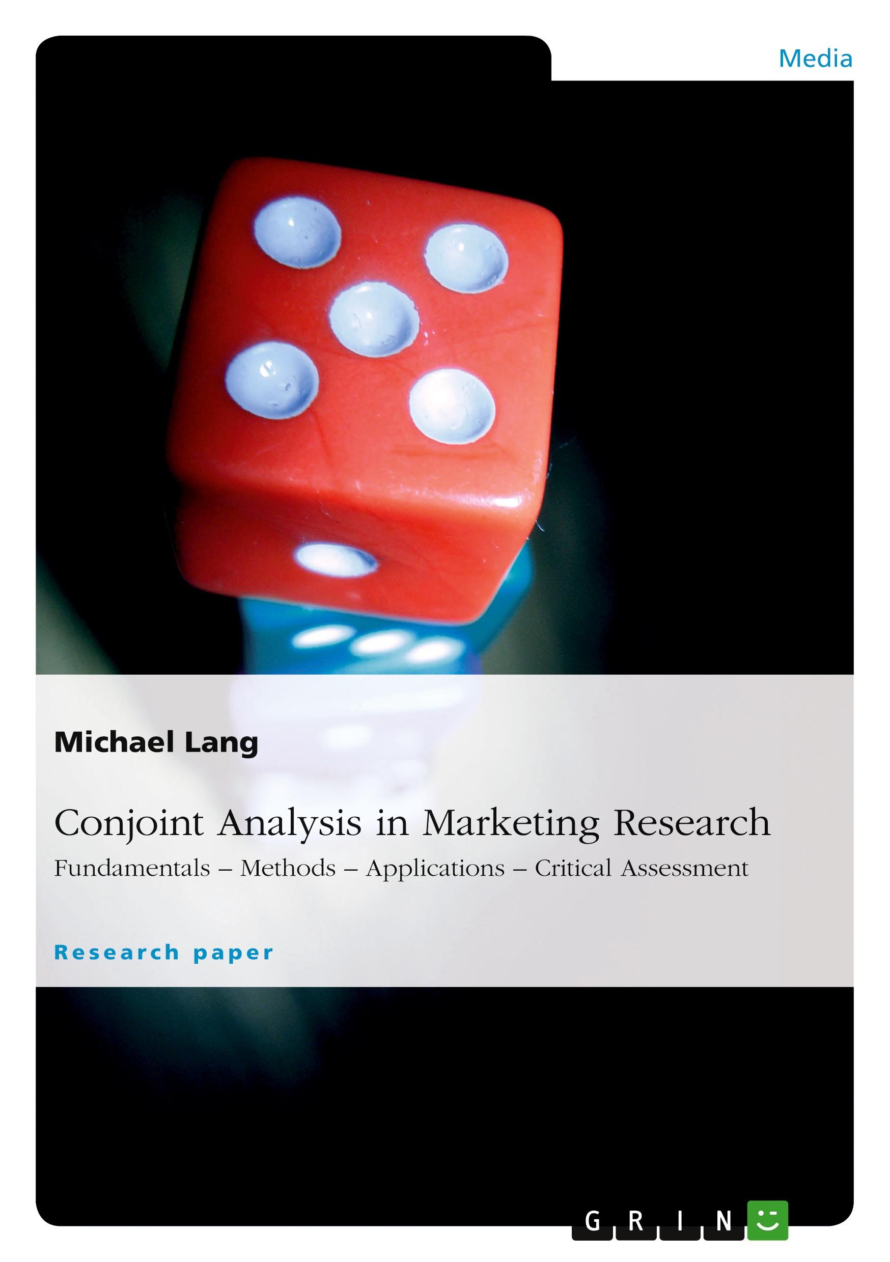 Vorderes Coverbild Conjoint Analysis in Marketing Research
