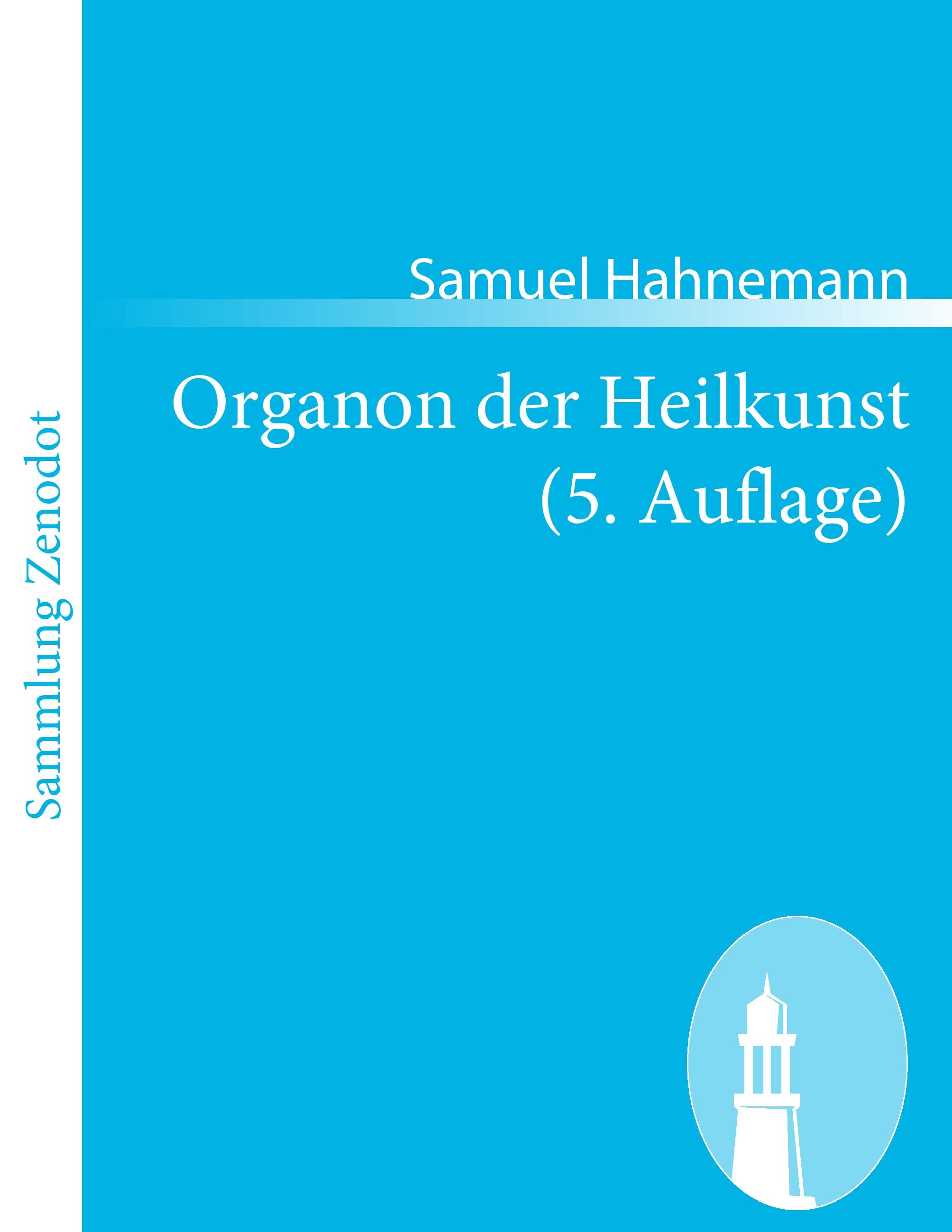 Vorderes Coverbild Organon der Heilkunst (5. Auflage)