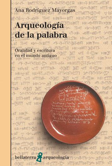 Vorderes Coverbild Arqueología de la palabra