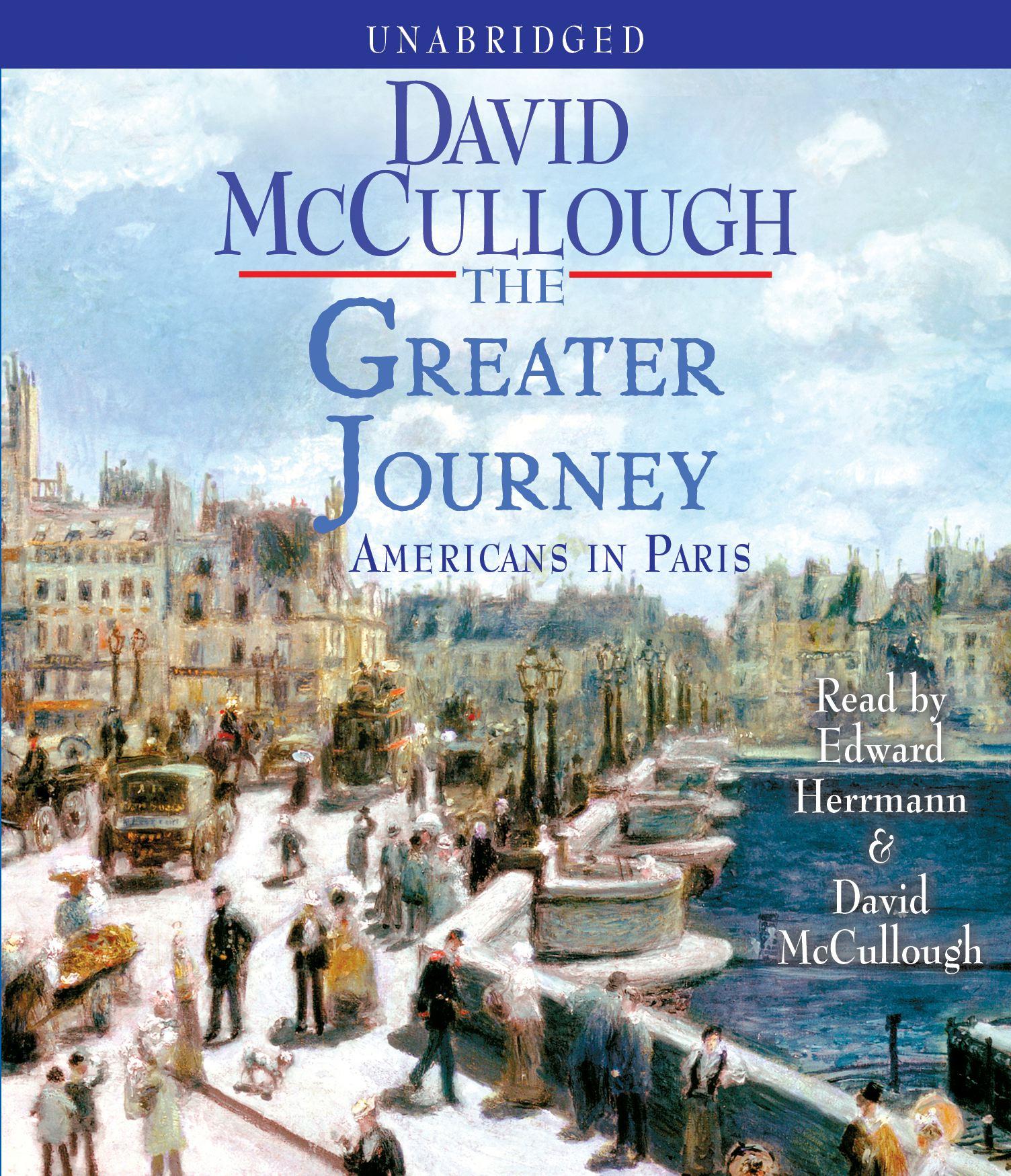 Vorderes Coverbild The Greater Journey: Americans in Paris