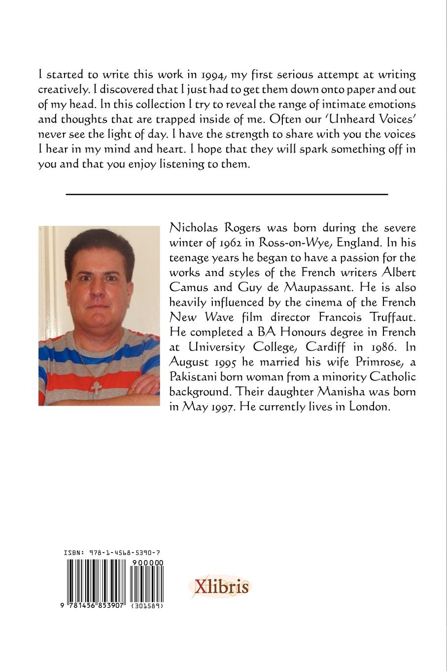 Rückseitencover UNHEARD VOICES