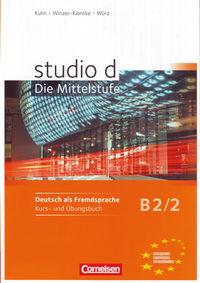 Vorderes Coverbild studio d 2 - Mittelstufe. Kurs- und Übungsbuch