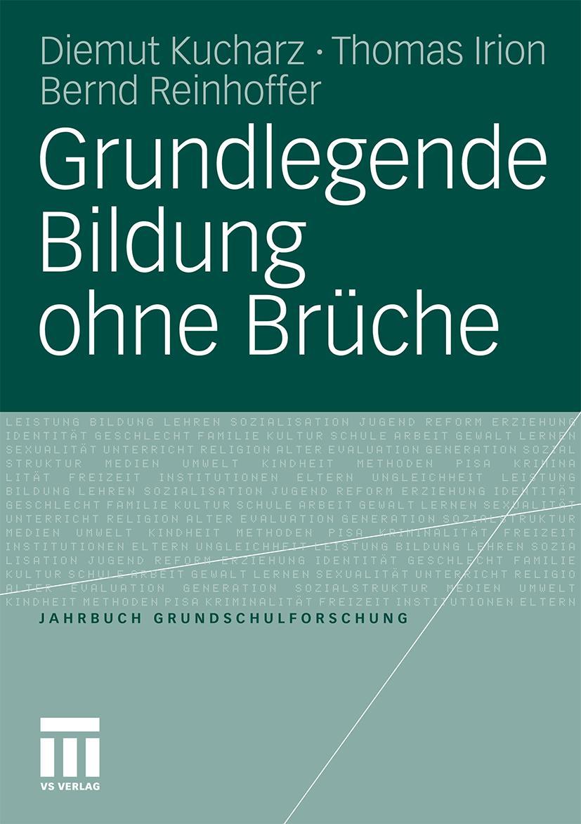 Vorderes Coverbild Grundlegende Bildung ohne Brüche