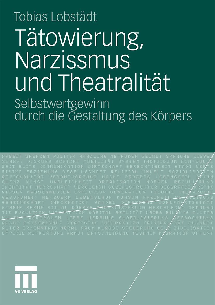 Vorderes Coverbild Tätowierung, Narzissmus und Theatralität