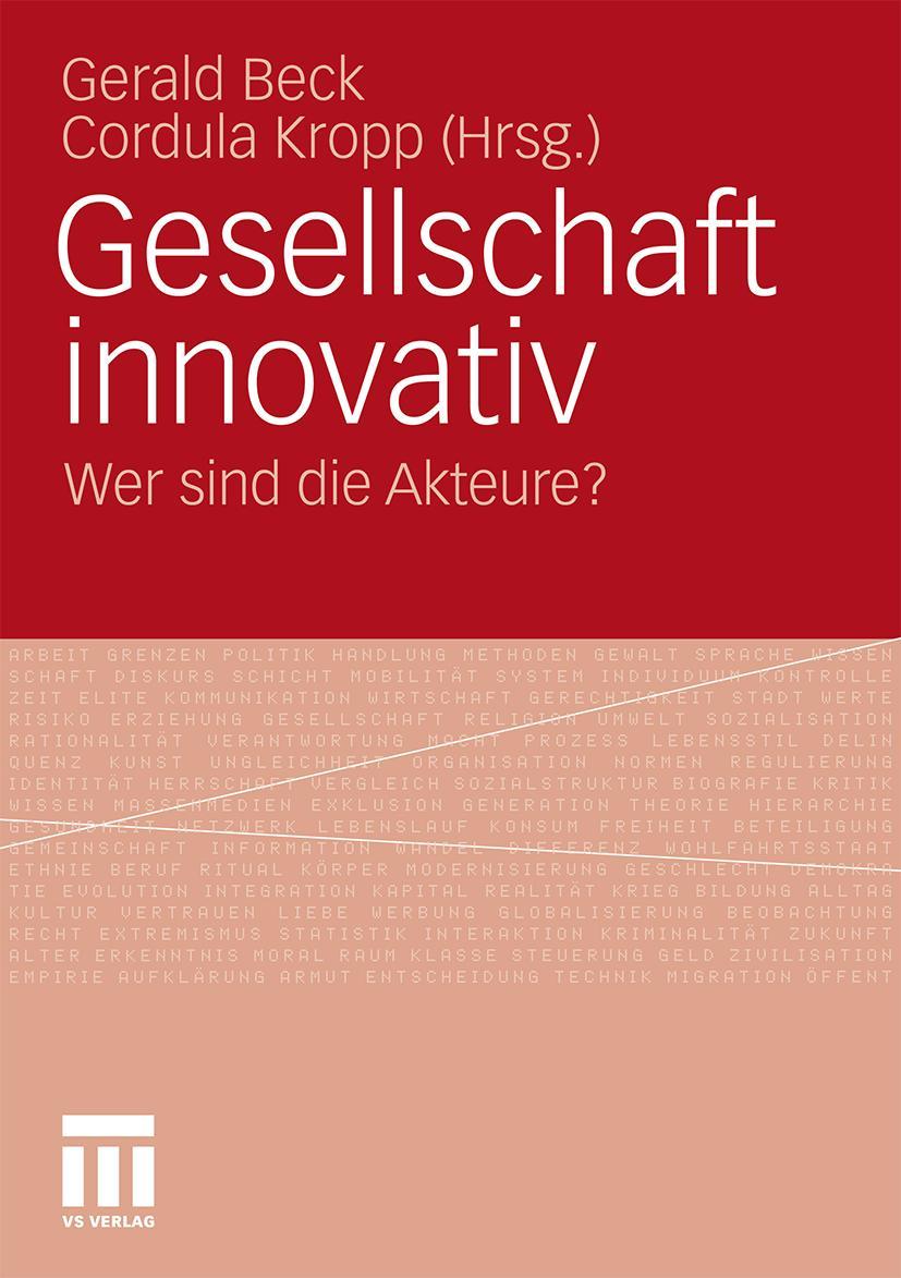 Vorderes Coverbild Gesellschaft innovativ
