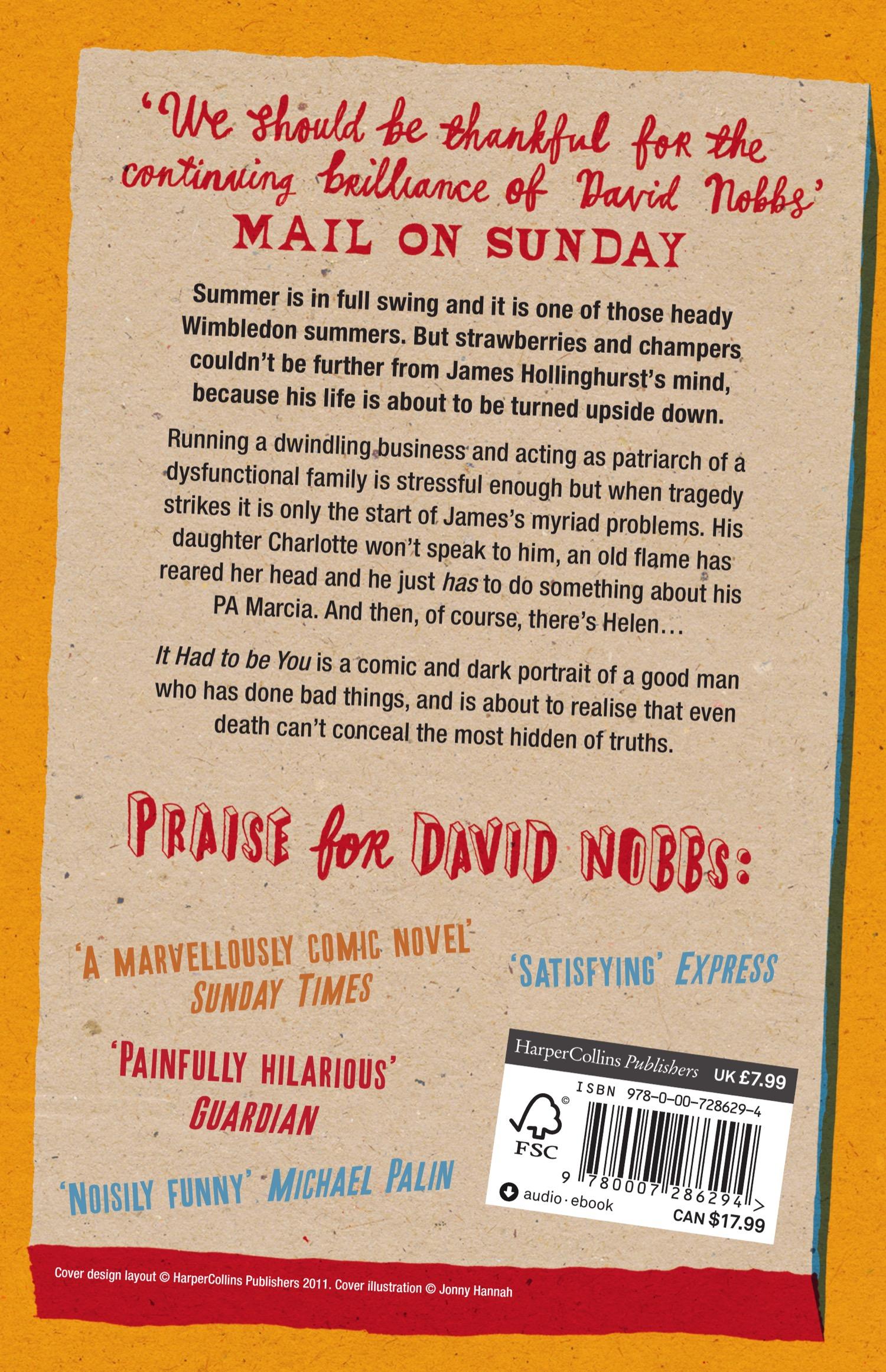 Rückseitencover It Had to Be You