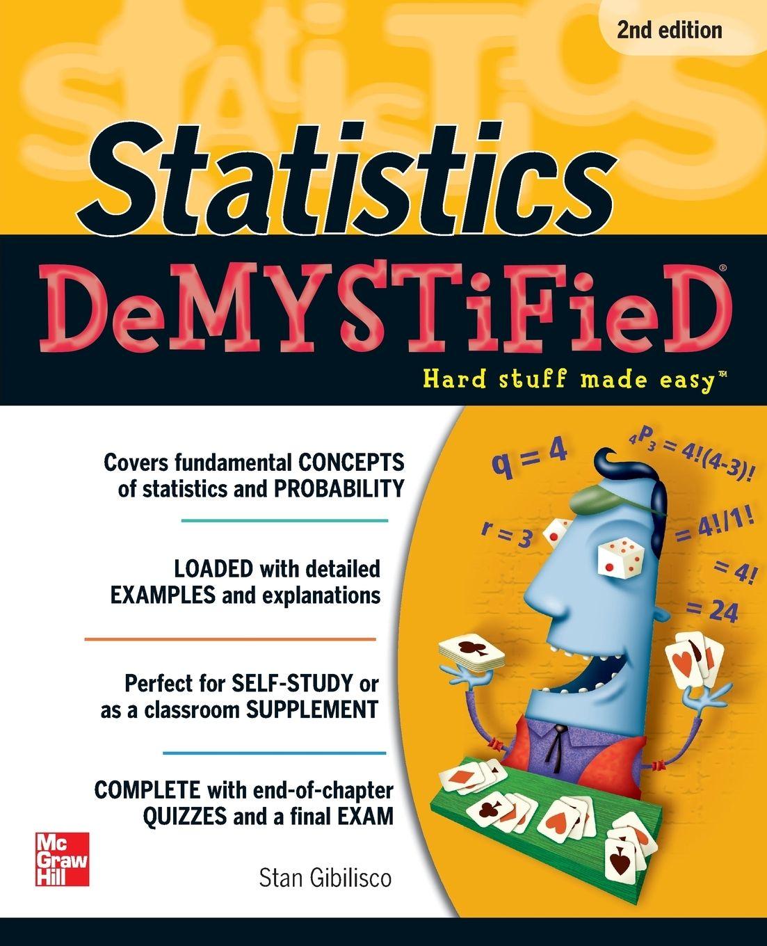Vorderes Coverbild Statistics DeMYSTiFieD, 2nd Edition