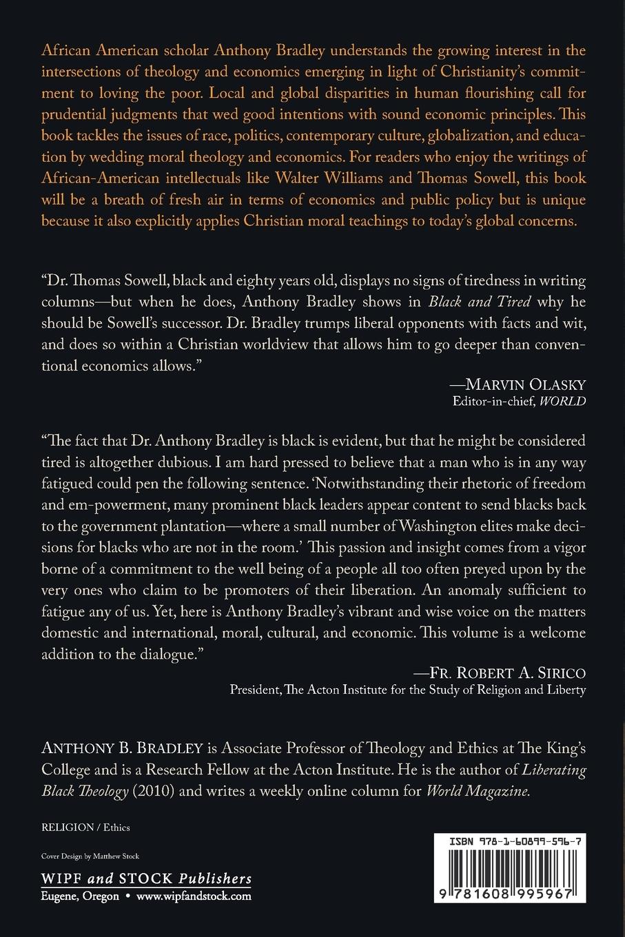 Rückseitencover Black and Tired