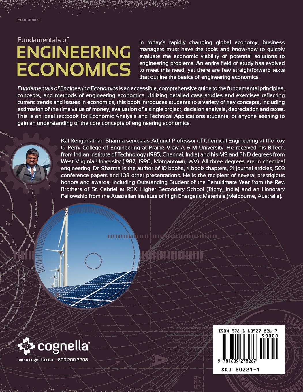 Rückseitencover Fundamentals of Engineering Economics