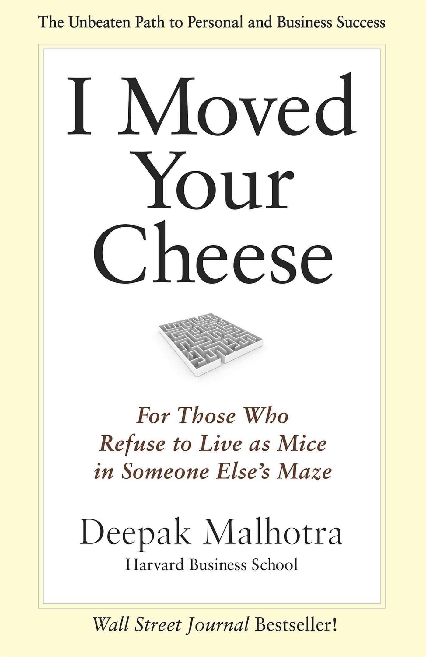 Vorderes Coverbild I Moved Your Cheese