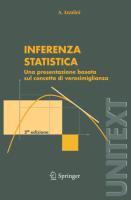 Vorderes Coverbild Inferenza statistica