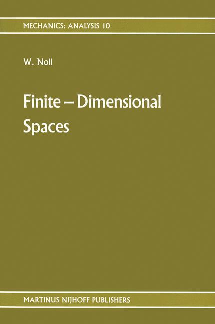 Vorderes Coverbild Finite-Dimensional Spaces
